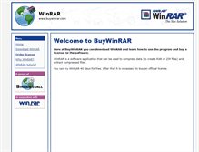 Tablet Screenshot of buywinrar.com